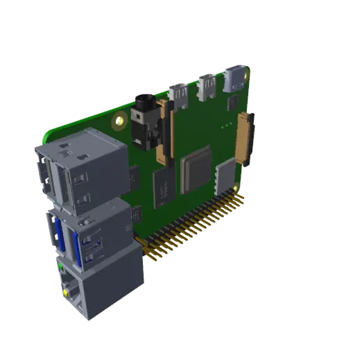 Raspberry Pi 4 Model B.STEP